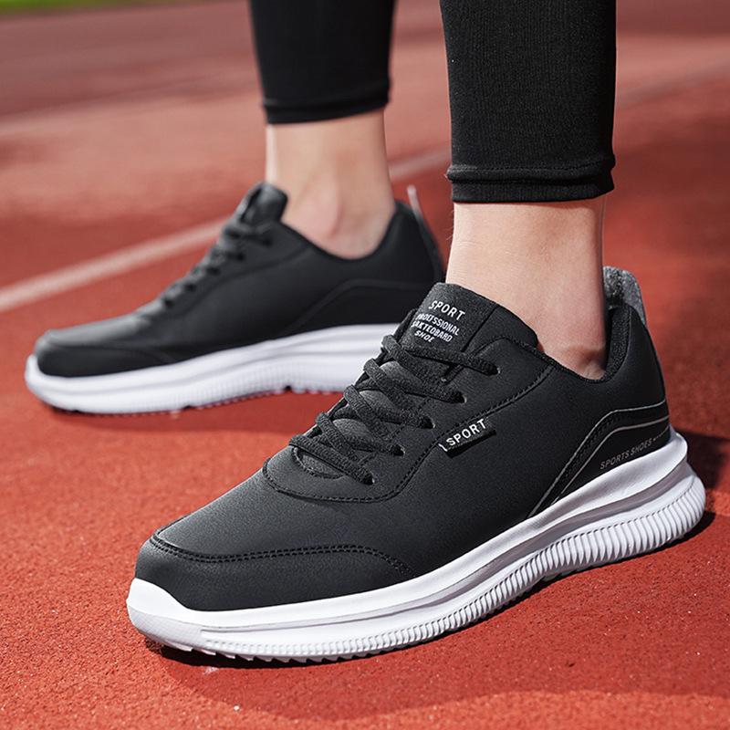

Large size autumn casual shoes low top fashion sports men s shoes lightweight soft sole student shoes running sports shoes 39