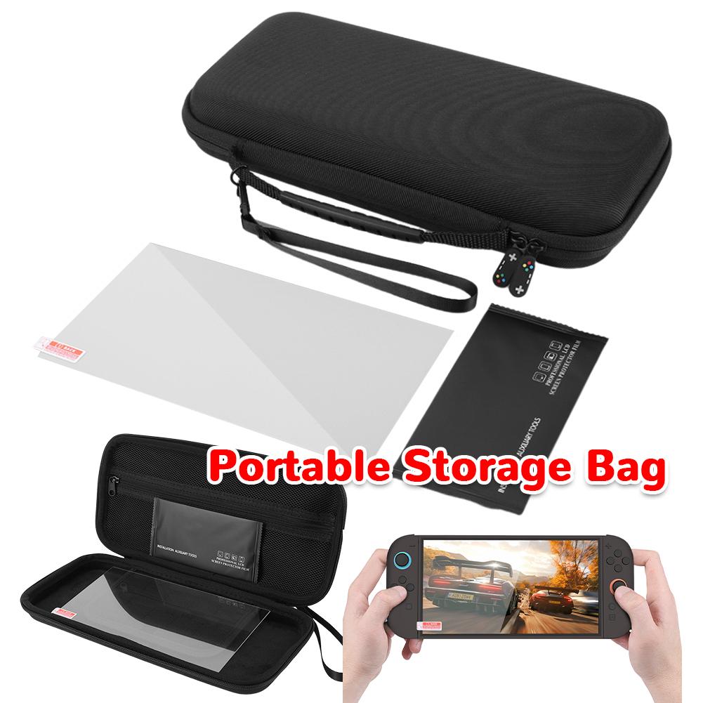 

EVA Carrying Case & Screen Protector for Switch 2 Carrying Bag Shockproof Organizer Bag Anti-scratch with 10 Game Cards Holder China Mainland