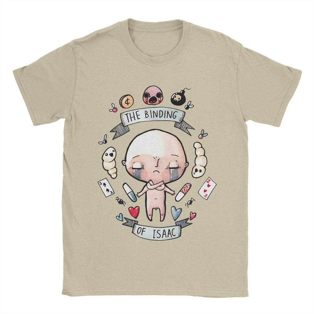 Unique The Binding Of Isaac  TShirt for Unisex Crewneck Cotton T Shirts  Short Sleeve Tee Shirt Plus Size Tops
