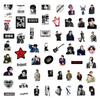 BTS Set di Adesivi Jungkook - 50pz Kpop Bangtan Boys Adesivi Fotografici per Laptop Borraccia Custodia Telefono Bagaglio Scrapbooking Regalo per Fan ARMY