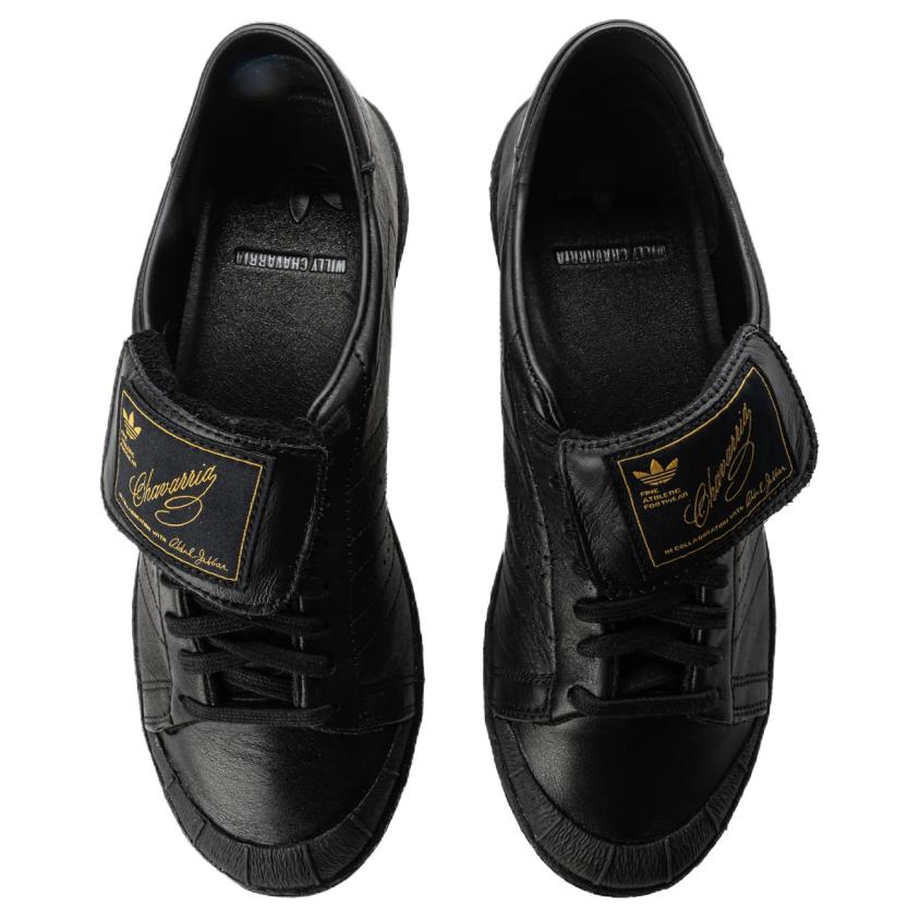 Willy Chavarria x adidas Jabbar Low Schwarz Unisex Sneaker Core-Black Gold-Metallic HQ4867