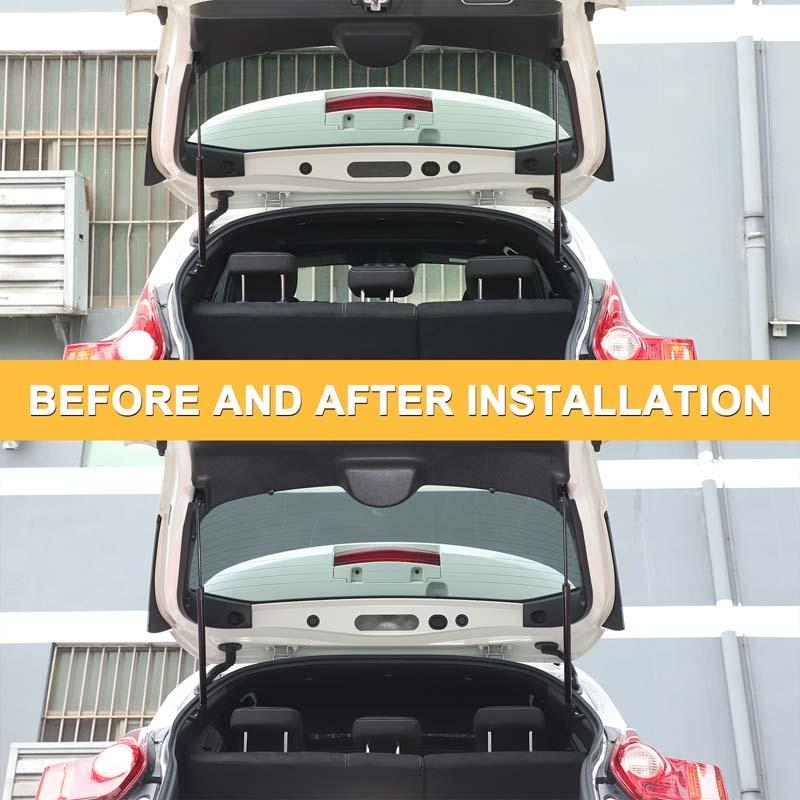 Carbon steel Car Rear Trunk Tailgate Strut Boot Lift Support Bars Gas Spring Dampers Rod Suitable for Nissan Juke F15 2011-