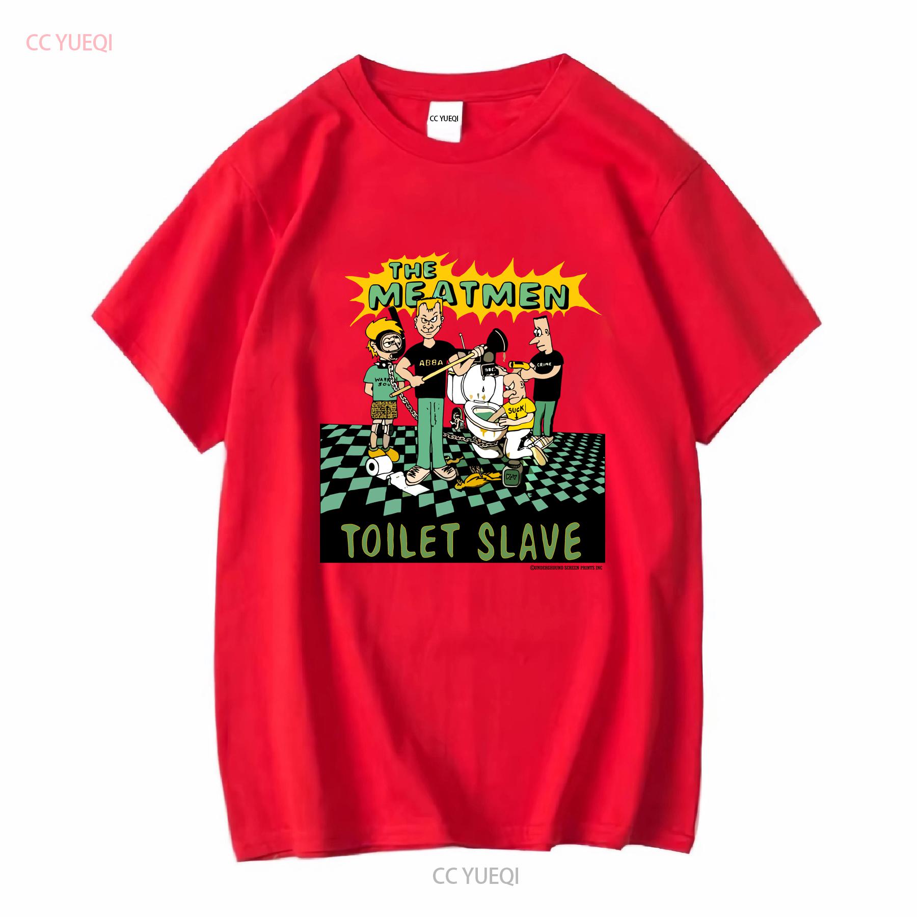 

The Meatmen Band Toilet Slave T Shirt Full Size S 5XL BE2826 vintage Washed Slightly Stylish Stretched Comfortable Casual S