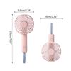 Handheld Cooling Fan Low Noise Fan for Bedroom Outdoor Camping Travel