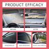 Easy Use Automotive Glass Oil Film Cleaning Car Glass Oil Film Eliminators for  Windshield & Enhances Driving Visibility