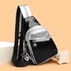 Fashionable Chest Bag, Small Bag, Multi-purpose Backpack, Ladies' Bag, Chest Bag, Multi-layered Crossbody Bag