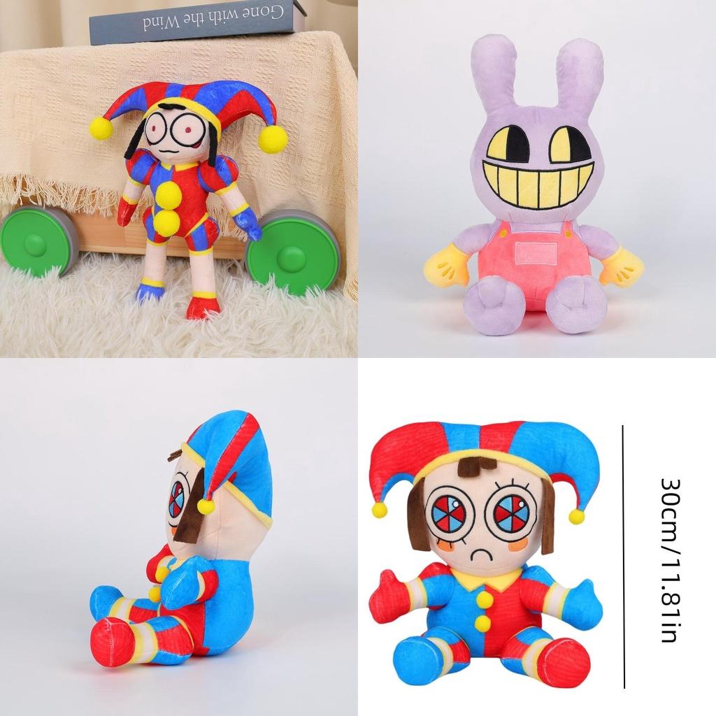 Soft And Cuddly Clown Plush Toy From The Amazing Digital Circus Perfect For Kids And Collectors