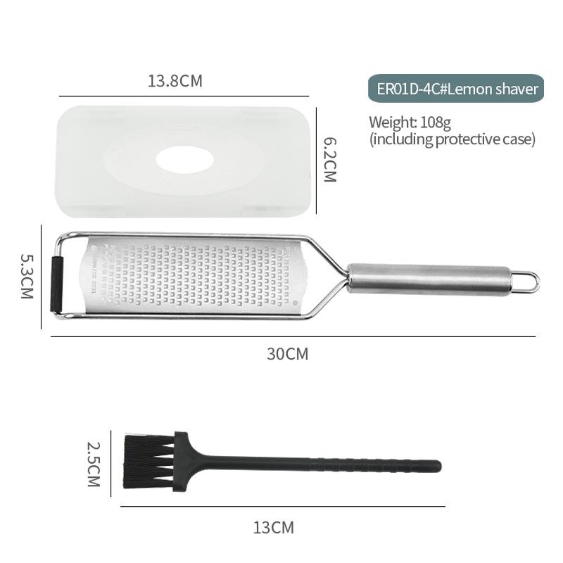 304 Stainless Steel Multi-Use Grater: Cheese, Lemon, Chocolate Slicer