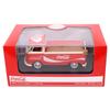 Motor City Classics Diecast Collection 1962 Volkswagen Cargo Van Red White Diecast Scale Model 432201 Officially Licensed Coca-Cola 143