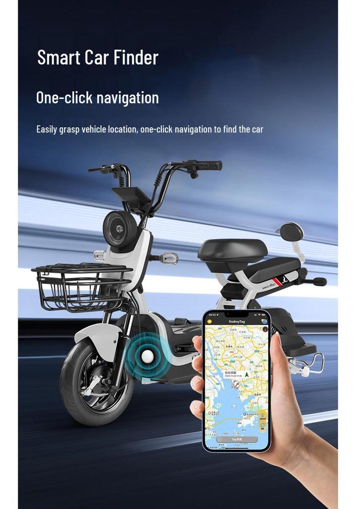 Cross-Border Dual System Locator: Strong Magnetic Anti-Lost Smart Device for iOS and Android