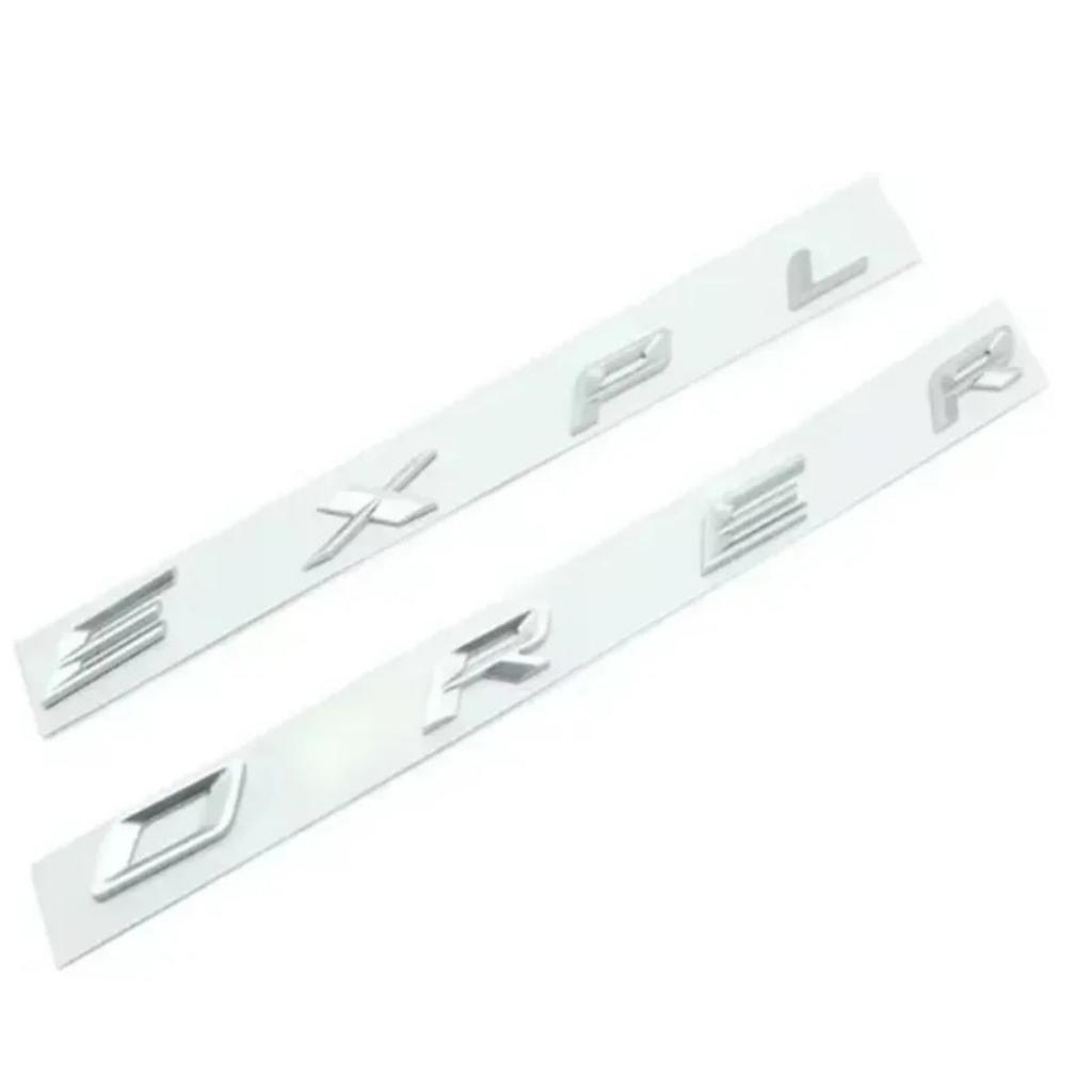 1PC 3D ABS Car Letter Badge Sticker Front Hood Rear Trunk emblem Decal