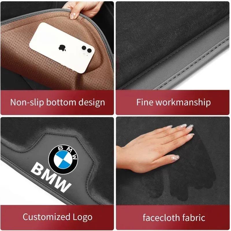 -Winter Car Seat Cushion Flannel Warm Car Seat Cover Protector Pad For BMW 3 5 Series X1 X3 X5 F10 F30 G01 G05 G32 G20 G30 G60