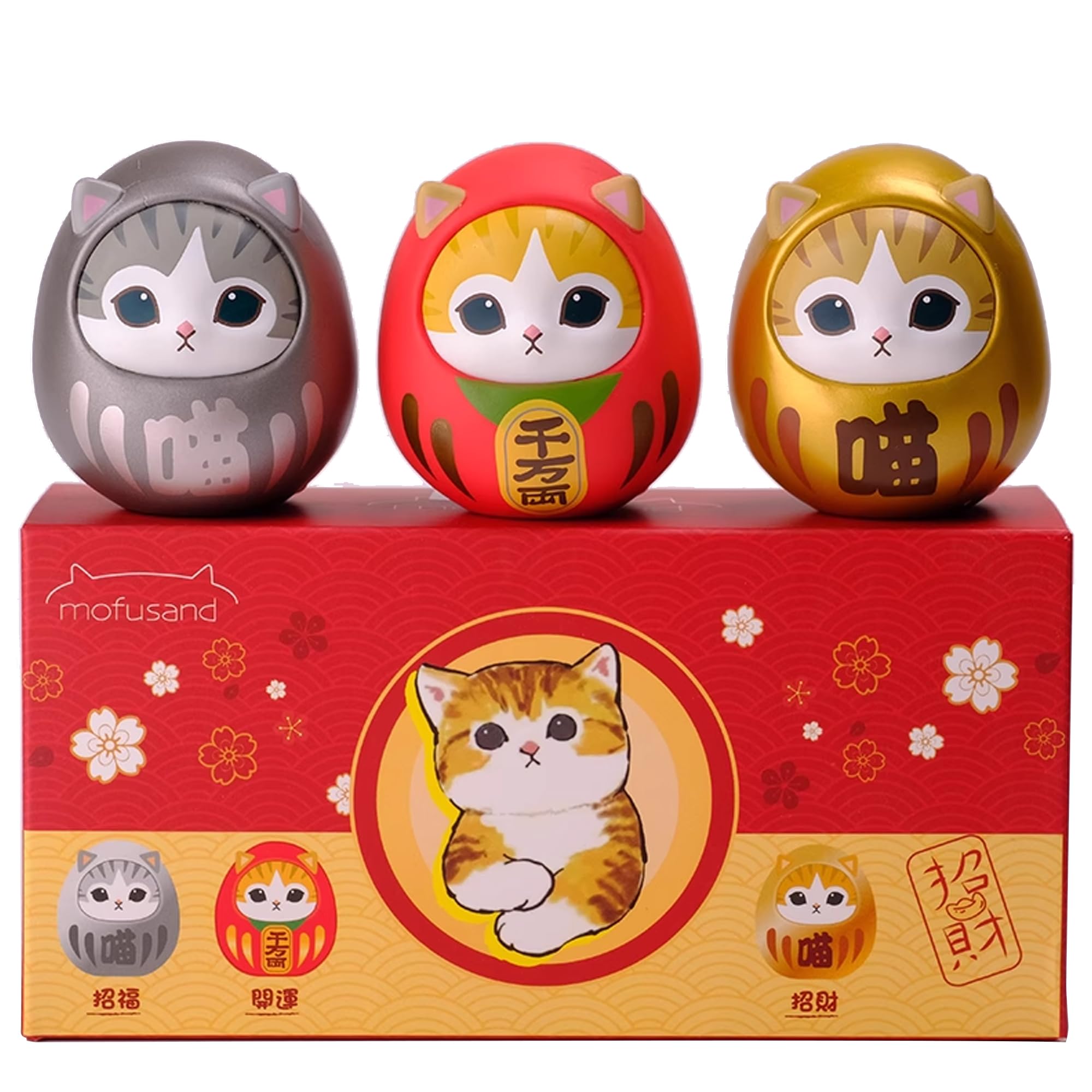 

AAGWW Гачапон Капсульная игрушка Мой Маленький Поросенок Капсульная игрушка 3 штуки Персонаж Кот Милый Набор игрушечных фигурок Подарок Серия Яйцо