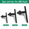 For Electric Drill Clamping Drill Chuck Keys Drill Chuck Wrench Tool Metal Construction For Electric Drill Clamping Tool