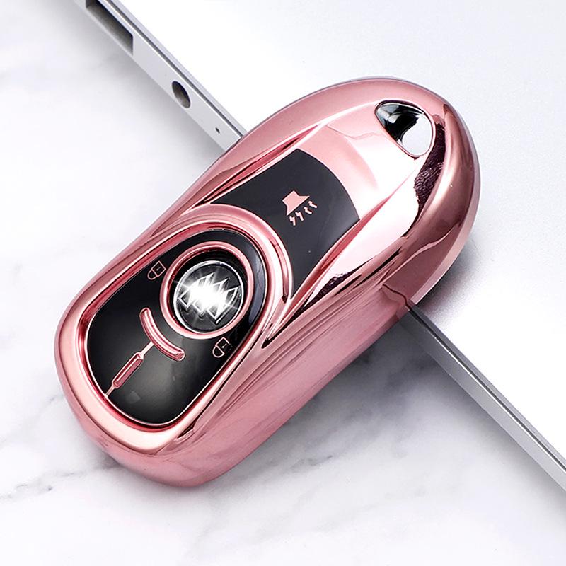 TPU Key Case for Buick New Envision, Regal, LaCrosse, GL6 - Durable Key Protection Shell Set