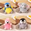 Plush Ducks Flamingos Parrots Keychain Cute Animal Soft Toy For Kids And Teens