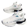 Winter Men's Shoes 2025 New Rotating Button Running Sneakers Men's Breathable Thick-soled Popcorn Cushioning Running Shoes