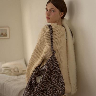 Leterie ANGORA RIBBON MUFFLER_WHITE
