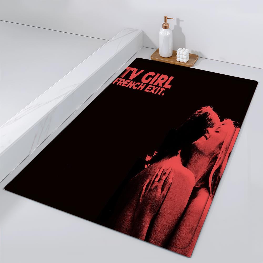 

Who Cares Door Mat Bedside Girl Entrance Bath Floor TV Band Really Decoration Corridor Door Mat Carpet Living Room Balcony FLR40x60CM