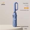 125Cm Ring Buckle Umbrella Fully Automatic Folding Umbrella Men'S Sunny And Rain Dual-Purpose Vinyl Sun Protection Umbrella Whol