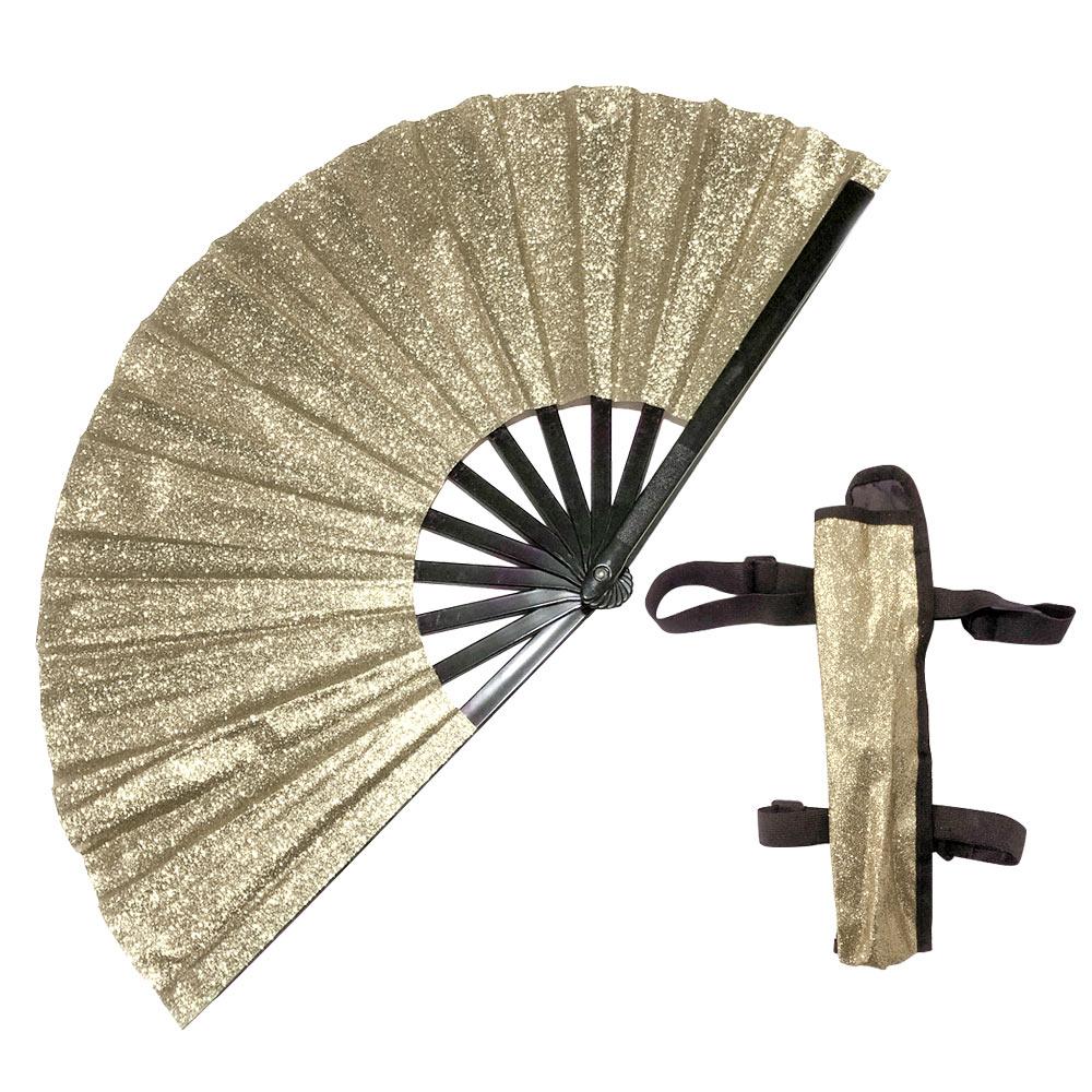 Plastic Boots On The Ground Fan Lightweight Folding Fan for Line Dancing, Parties, and Events