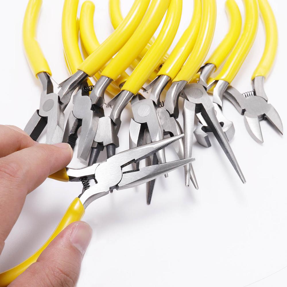 Jewelry Pliers Tools & Equipment Kit Long Needle Round Nose Cutting Wire Pliers For  Jewelry Making DIY Tool Accessories