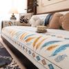 Four Seasons Universal Chenier Non-Slip Cushion Cover Cover Fabric Towel  New Light Luxury Leather Sofa Cushion Premium Sense
