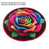 Quick Dry Rose Floor Mat Absorbent Bathroom Rug Creative Flower Carpet  for Living Room Bedroom