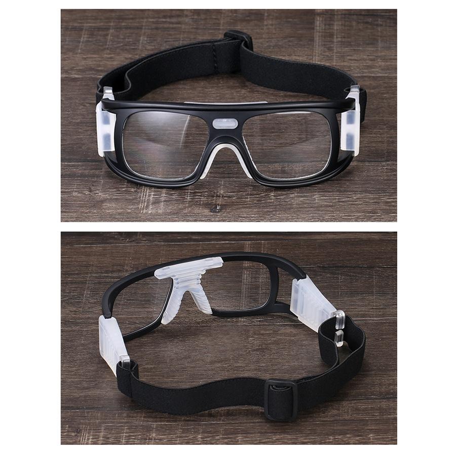 Basketball Glasses, Outdoor Basketball Sports Glasses, Anti-collision and Anti-fall Goggles with Myopia Frame, Basketball Glasses