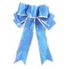 Christmas Stunning 20cm Bow Decorative Ornaments In Elegant Colors Perfect For Festive Cheer