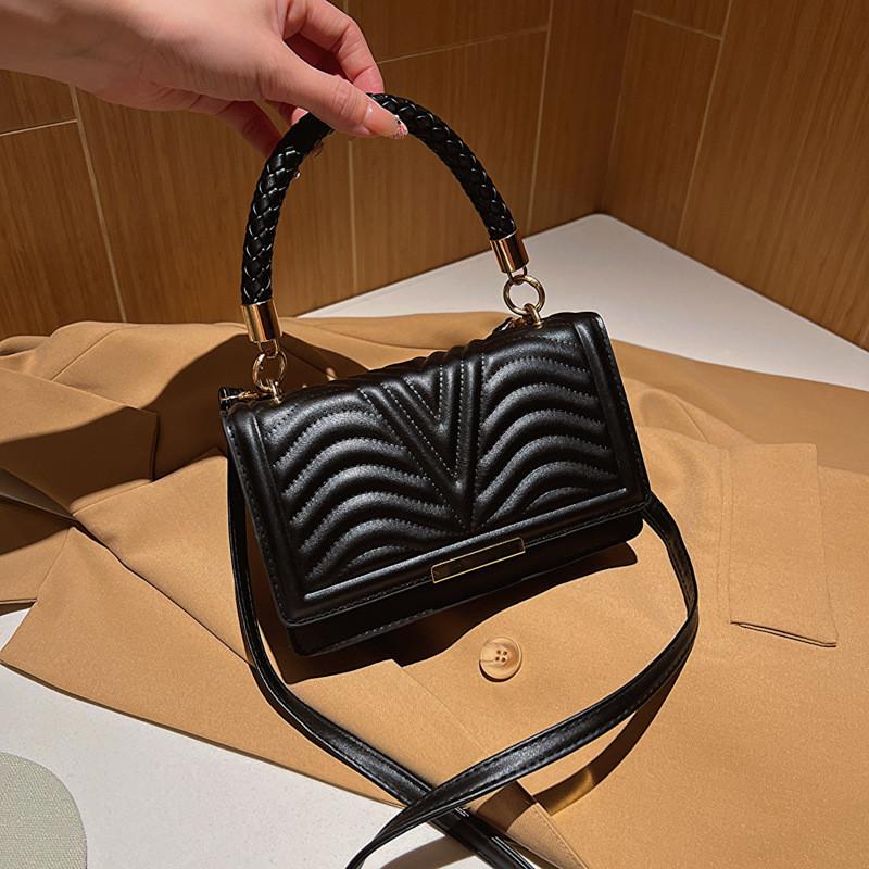 2023 Summer New Retro Pu Street Fashion Single Shoulder Crossbody Bag Women's Bag