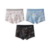A-Class Pure Cotton Boys' Boxer Briefs - Antibacterial, Breathable Underwear for Teens and Students