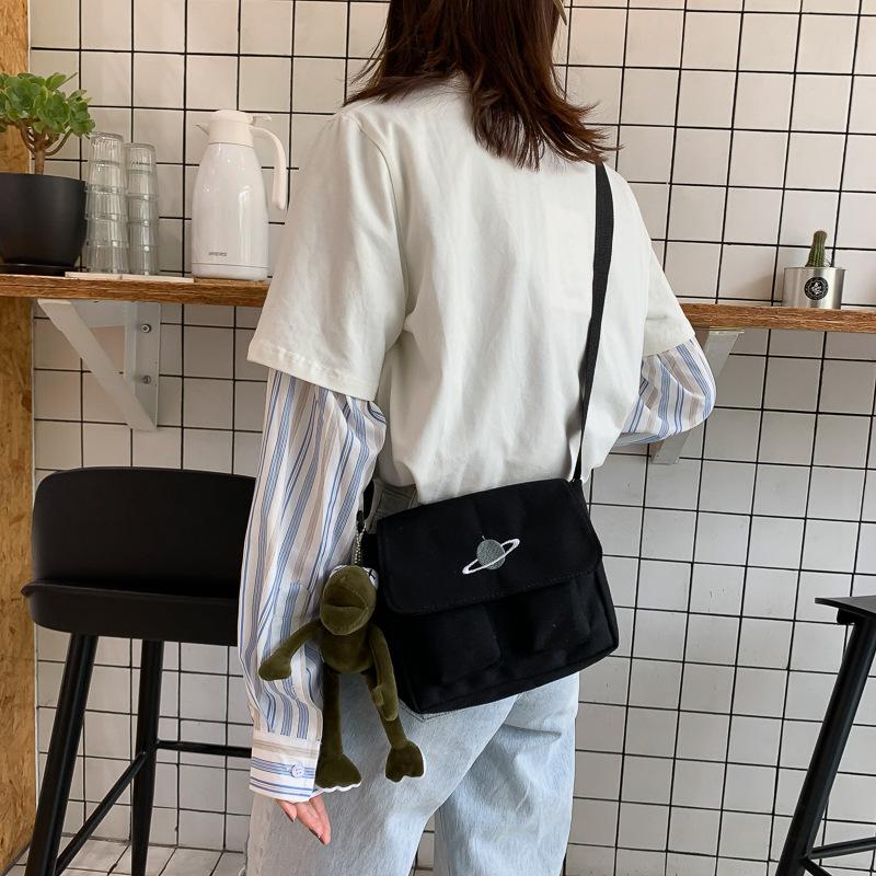 

fashion Simple Crossbody Bags for Girls Cute Handbags Shoulder Cross Canvas Bag Teen Women Messenger Bag Pouch Ladies Hand Bags Purses