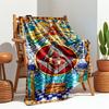 1PC Illuminati All-Seeing Eye Printed Blanket, All Season Lightweight Home Office Outdoor Nap Multifunctional Blanket
