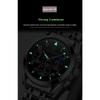 POEDAGAR Men Watches Stainless Steel Top Luxury Fashion Business Wristwatch Waterproof Luminous Quartz Watches