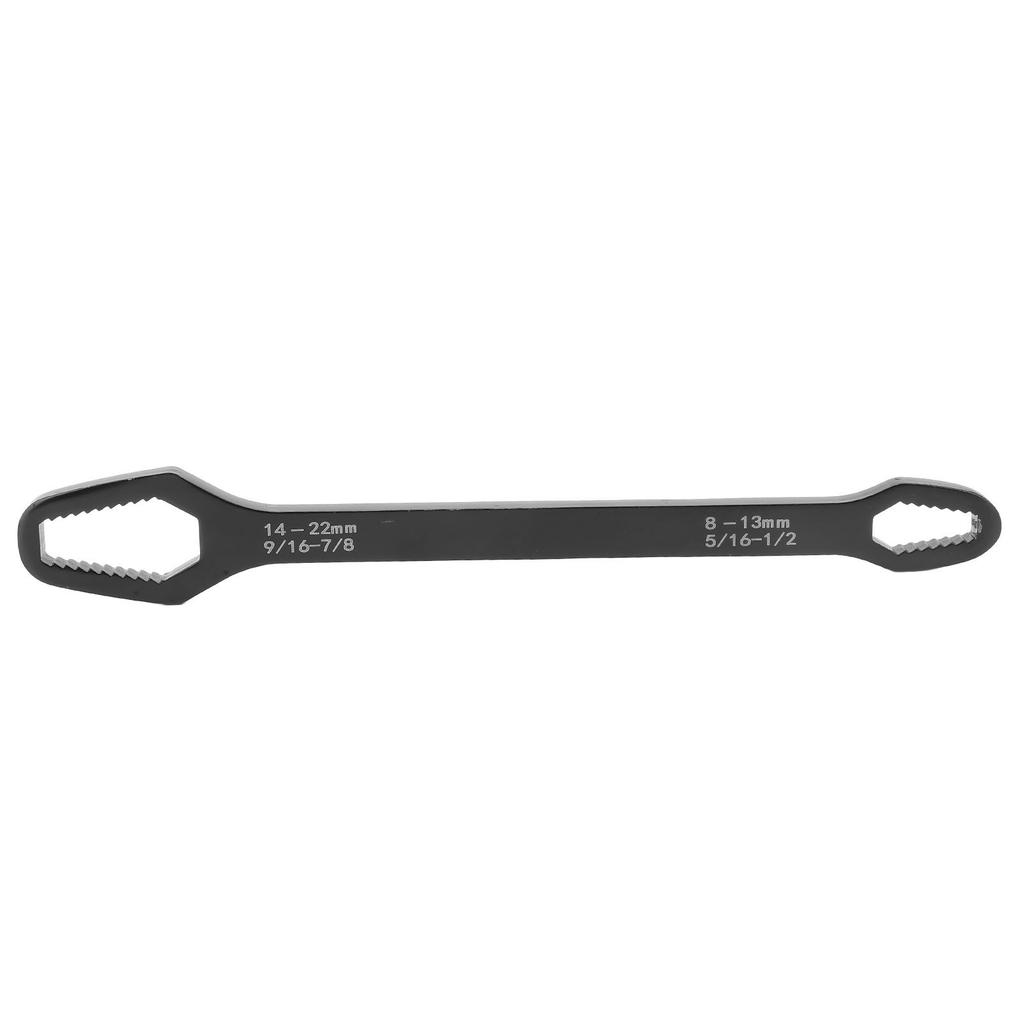 Self Tightening Wrench 8 To 22mm High Carbon Steel Self Tightening Dual End Universal Wrench for Bike Carpentry Home