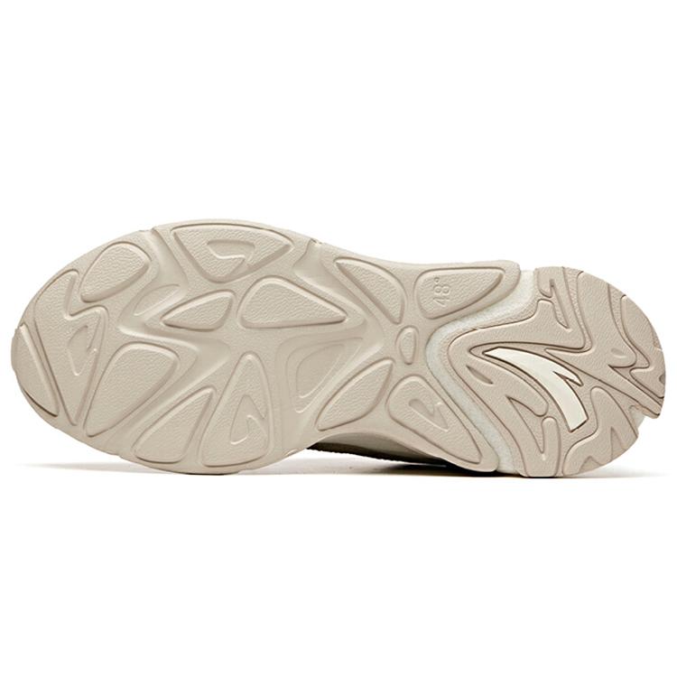 New Anta Pulse Slip Resistant, Abrasion Resistant, Lightweight Low Top Skateboard Shoes Men's Gray 912048850-3