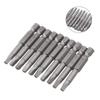 Square Head Screwdriver Bit Hand Tools SQ1 SQ1 SQ1 Screwdriver Strong Magnetic (1/1Inch) 6.11mm Alloy Steel Drill