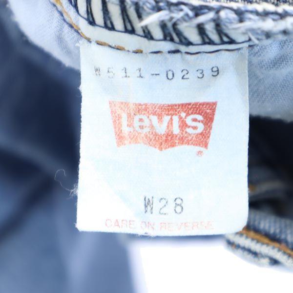 Levi's 90s Made in Japan W511-0217 Straight denim pants W28 jeans Women Used
