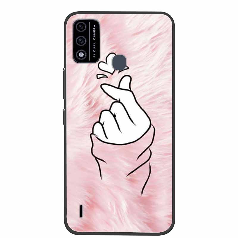 For Itel A48 Case Soft Silicone Cool Cartoon Case For ItelA48 Back Cover for ITEL A 48 Cases Fashion TPU Phone Fundas New Capa