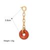 European-American Cross Stainless Steel Bikini Pendant Clasp, Titanium Steel, High Color Retention, 18K Jewelry Accessory.