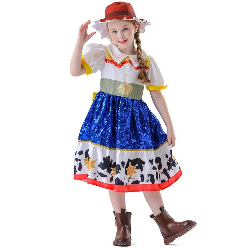 New Halloween Children's Dress Princess Dress Costume
