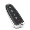 KEYYOU 1PCS Remote Smart Car Key Shell 5 Buttons For Ford Edge Escape Explore Flex Taurus 2011-2015 Keyless Go F038 HU101 Blade