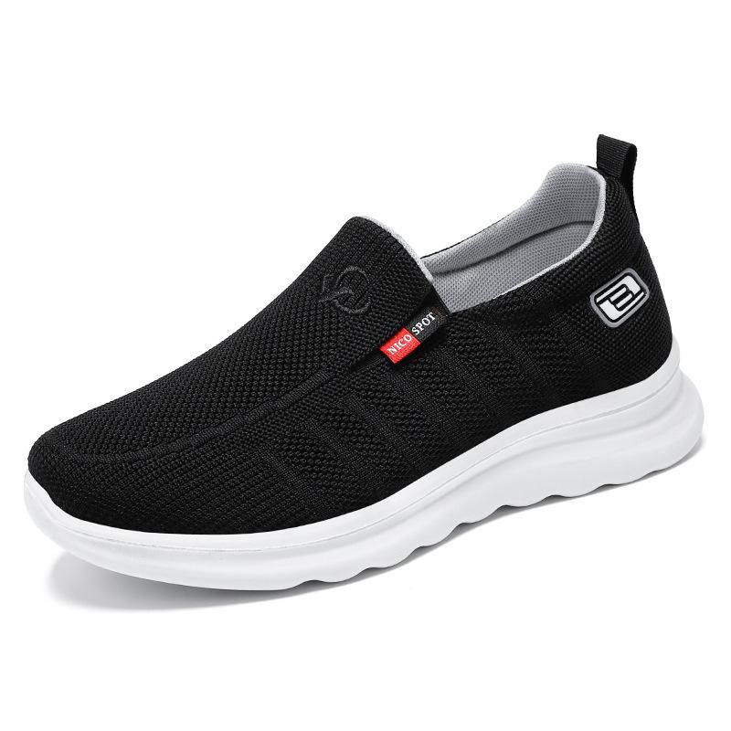 Shoes Men's Spring New Men's Shoes Lazy Shoes Breathable and Non-smelly Foot Cloth Shoes