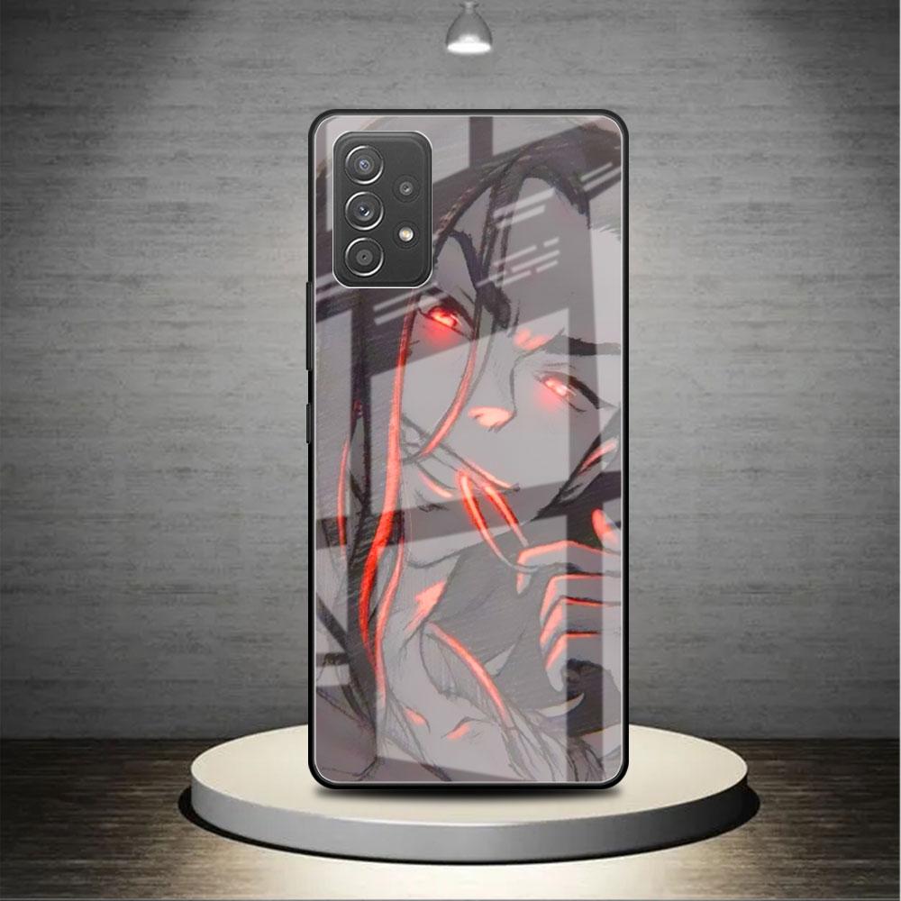Glass Case For Samsung Galaxy A52 A71 A50 A51 A70 A21s A31 A72 A10 A12 A30 A22 5G Phone Cover  Japanese Anime Tokyo Revengers