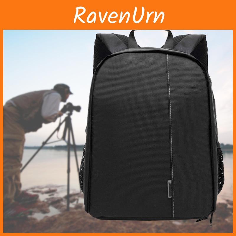 Photography Backpack With Anti Splashing Water Nylon Material For Dslr Cameras And Travel Use