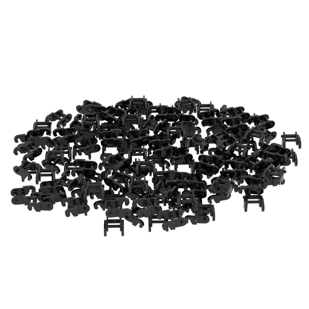 500 PEÇAS Corrente de Elo 3711 14696 Roda Compatível com Famosos Brinquedos de Blocos de Montar para MOC DIY Blocos Clássicos