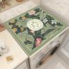 Dust Cover Mat for Drum Washing Machine, Refrigerator & Household Appliances - Non-slip, Absorbent, Diatomaceous Earth, Sunscreen Protection.