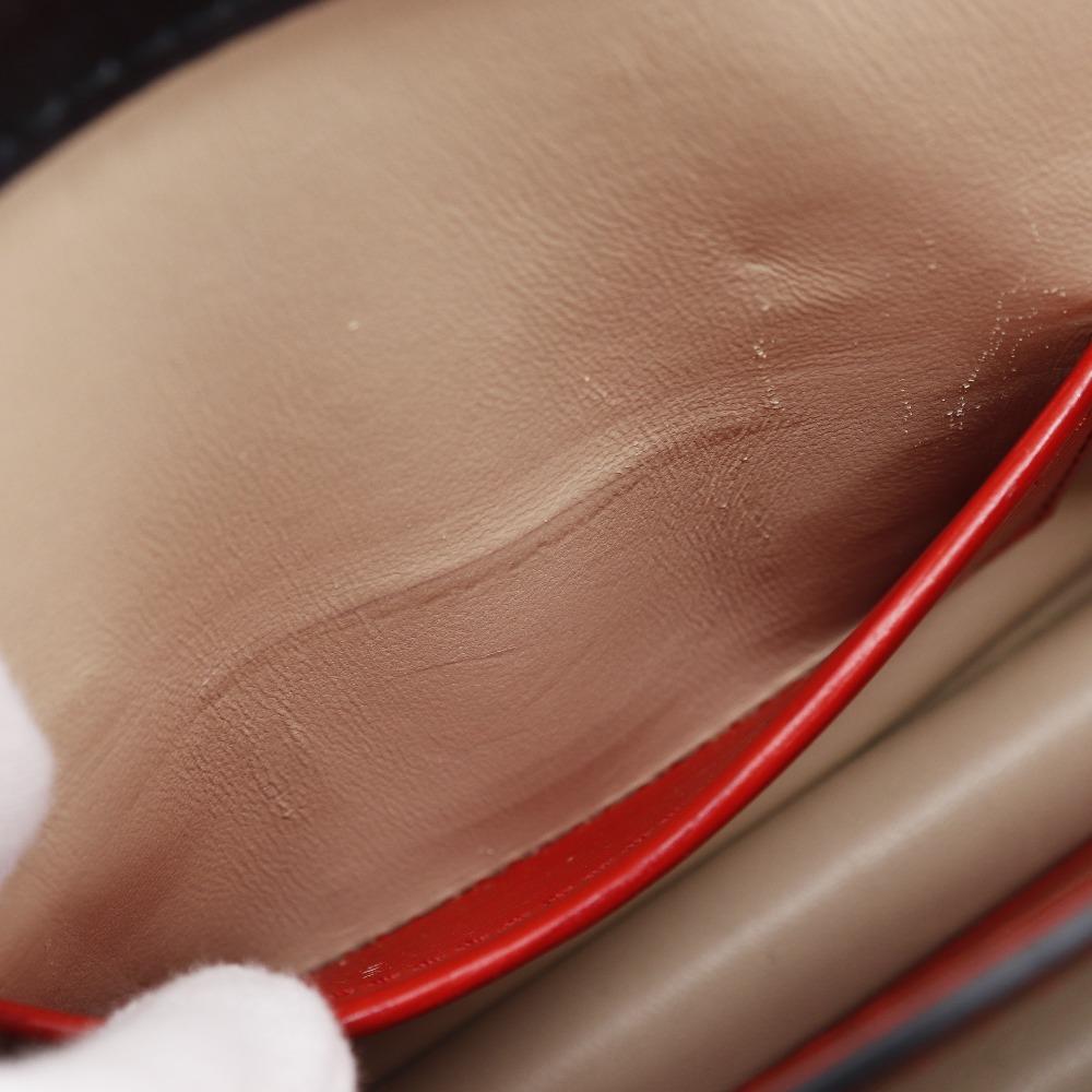 LOUIS VUITTON Trunk clutch Shoulder Bag M51697 2-way clutch Rouge Red Epi Leather Women Used