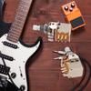 2PCS Guitar Potentiometer A1M B1M Combination 18mm Knurled Shaft Electric Bass Pots for Volume and T